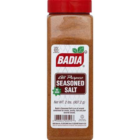 BADIA Seasoned Salt 2lbs, PK6 00033844905996